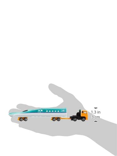 Tomica Mitsubishi Fuso Super Great Transporter 1: 64 Die Cast Scale Model No.122 - Multicolor