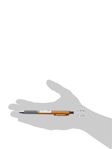 Zebra Emulsion Ink Ballpoint Pen Surari 300 0.5mm Point, Orange Body (BAS38-OR)