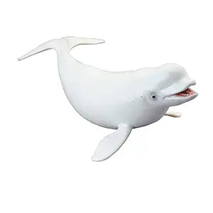 Collecta Sea Life Beluga Whale Toy Figure - Authentic Hand Painted Model