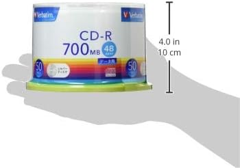 Verbatim Media Verbatim CD-R (Data) 1-Time 700MB 48x 50 Disc Spindle
