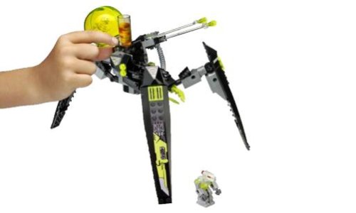 Lego Exo Force 8104 - Shadow Crawler with Devastator Robot Pilot Minifigure and Skeleton