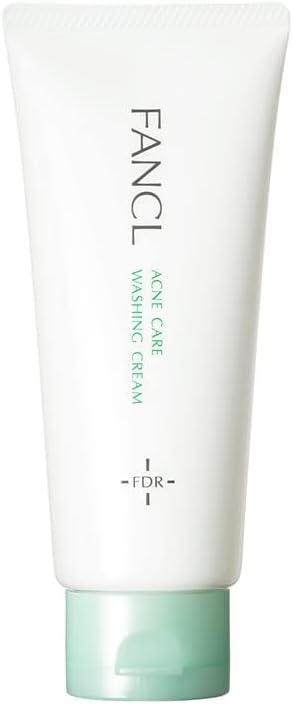 FANCL (New) Acne Care Facial Cleansing Cream, 1 Pack, Facial Cleanser, Additive-Free (Acne, Rough Skin, Pores)