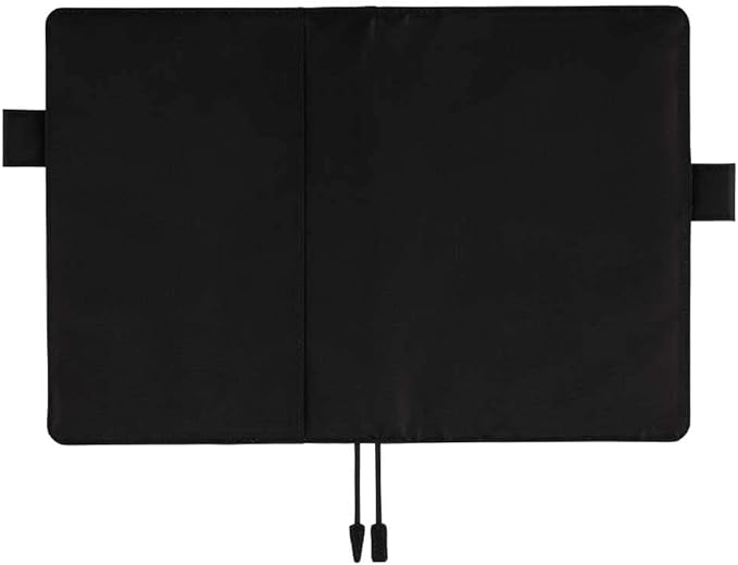 Hobonichi Cousin (A5) Notebook Cover Colors/Black x Clear Blue