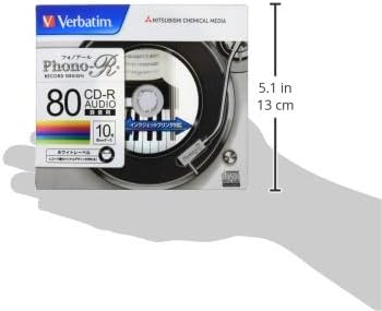 Verbatim Music For CD-R mur80phw10 V1 (Phono – R/1 – 24 X Speed/10 Pieces)
