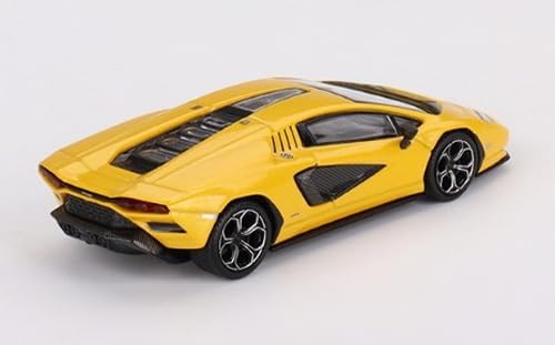 MINI GT 1/64 Lamborghini Countach LPI 800-4 New Giallo Orion Yellow (Left Handle) Finished Product