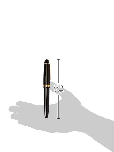 Platinum Fountain Pen, President Black, Extra Fine Point PTB-20000P#1-1