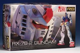 Bandai Gundam 1/144 Scale Real Grade Kit Rx-78 2