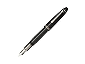 Sailor Fountain Pen Profit21 silver Medium Point (11-2524-420) black Lustre