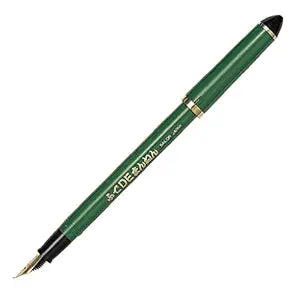 Sailor Fude De Mannen - Stroke Style Calligraphy Fountain Pen - Nib Angle 55 Degrees (Bamboo Green)