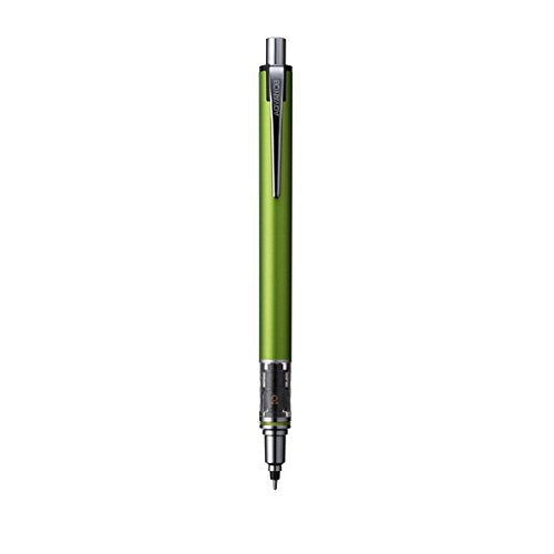 Uni Mechanical Pencil Kurutoga Advance 0.5mm 3-Pencil Bundle Set, Lime Green (M55591P.5), Blue (M55591P.33), White (M55591P.1)
