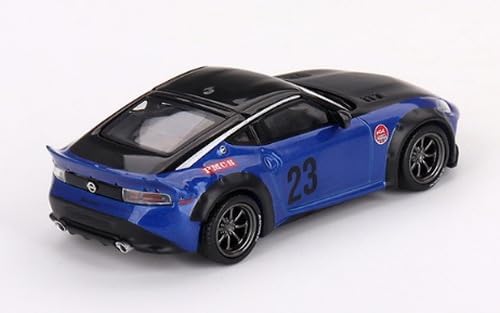 MINI GT 1/64 Nissan Z LB Nation Works Ceylan Blue (Right Handle) Finished Product
