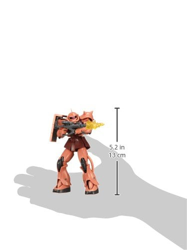 BANDAI Gundam Ms 06 S Zaku Ii Chars Custom Model Anime Version Robot Spirits Action Figure