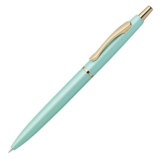 Zebra P-BAS86-BK Oil-based Ballpoint Pen, Fillale ef 0.5, Black (blue green)