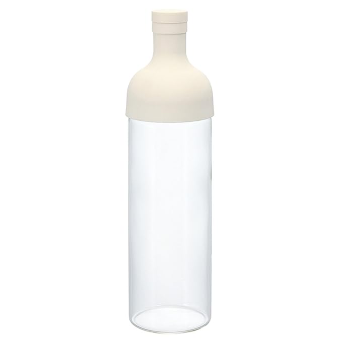 Hario Filter-in Cold Brew Tea Bottle, 750ml, White
