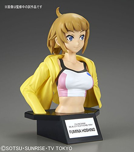 Bandai Hobby Figure-Rise Bust Hoshino Fumina Gundam Build Fighters Try Building Kit