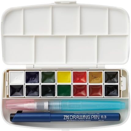 Kuretake Transparent Watercolor Set KG301 – 1 Bulk 00065737