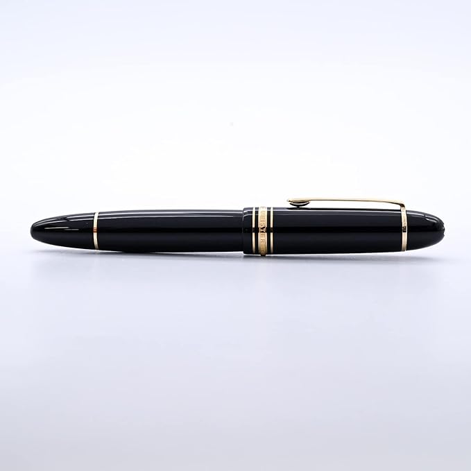 Montblanc Fountain Pen 115383 (132112) Meisterstück Gold Coated 149 Gold, Black x Gold Nib F