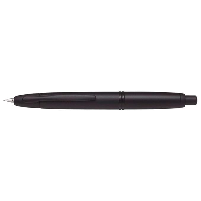 Pilot Fountain Pen Capless Matt Black Extra Fine Nib Fc-18sr-bm-ef