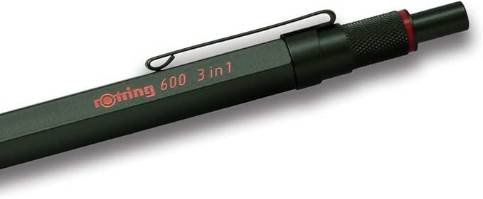 Rotring Multi Pen Camouflage Green 600 3 in 1 2159368 rOtring Mechanical Pencil Fine Writing Stationery German Drafting Pen Professional Ballpoint Pen