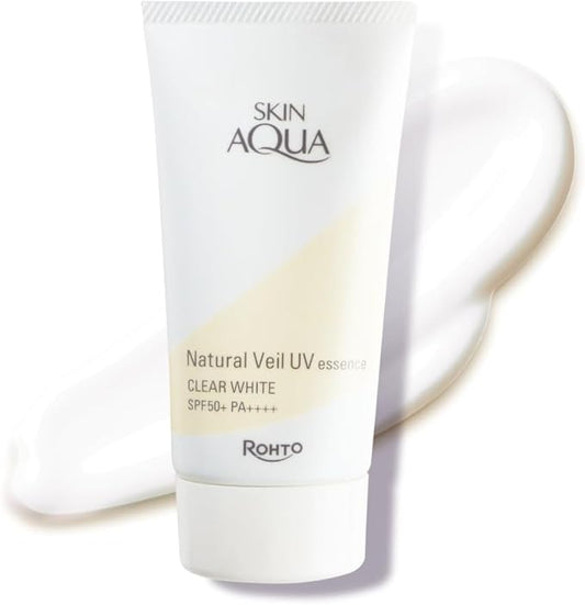 SKIN AQUA Veil UV Essence, Clear White  SPF 50+ PA++++