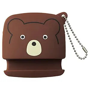 Lihit Lab PuniLabo Cell Phone Stand w/ Earphone Holder, 3.1" ×" 1.2", Gray Cat (A7713-4)