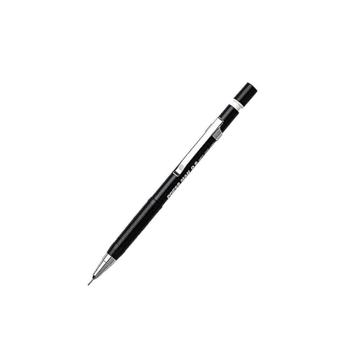 Platinum Mechanical Pencil, Press Man, 0.9 mm Lead with 2B (MPS-200)