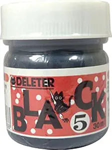 Deleter Manga Ink - 30 ml Bottle - Black 3 (Waterproof with Matte Finish)