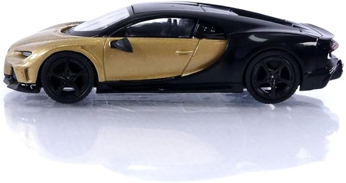 MINI GT 1/64 Bugatti Chiron Supersport Gold (Left Handle) Finished Product