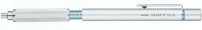Uni Mitsubishi Pencil Mechanical Pencil Shift 0.3 Drafting Silver M31010.26