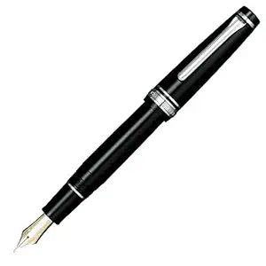 SAILOR Professional Gear Black 21ct Gold Nib with Rhodium Plated Trims Fountain Pen