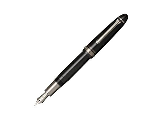 Sailor Fountain Pen Profit21 silver Medium Point (11-2524-420) black Lustre