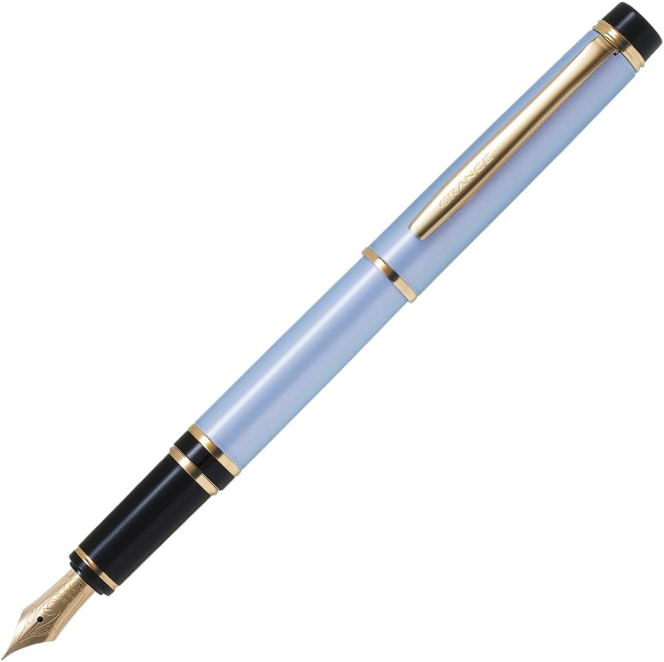 PILOT Fountain pen Mannenhitsu Grance PLEF Pearl Blue FGRC12SRPLEF