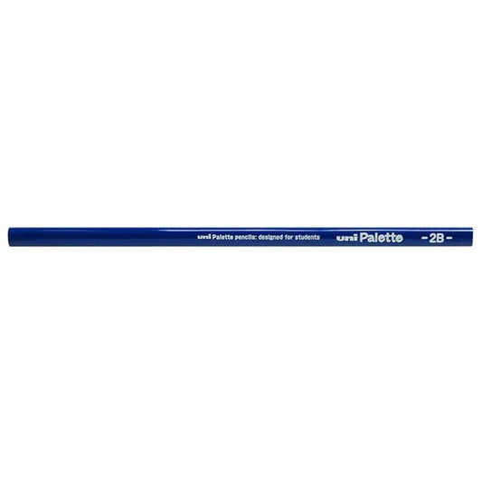 Uni Mitsubishi Pencil Uni Palette K48252B Blue 2B Triangle Dozen