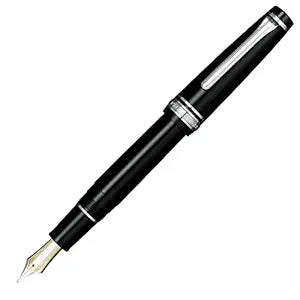 Sailor pen fountain pen professional gear silver fine black 11-2037-220 black