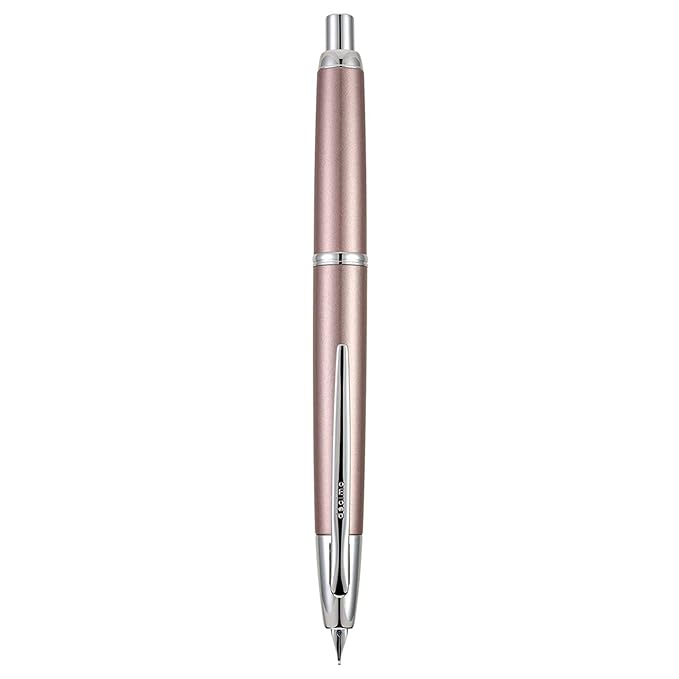 Pilot Capless Decimo Pink CT Fountain Pen (M) 028362