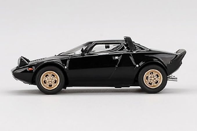 MINI GT 1/64 Lancia Stratos HF Stradare Nero (Black) (Left Handle) Finished Product MGT00846-L