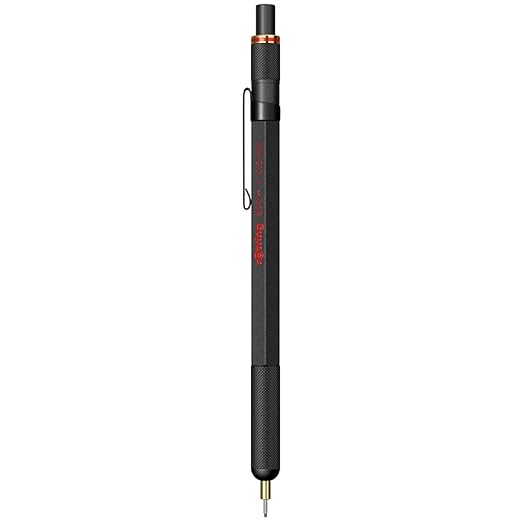 Rotring, Mechanical Pencil - 800+ Hybrid Stylus. (Black,0.5MM)