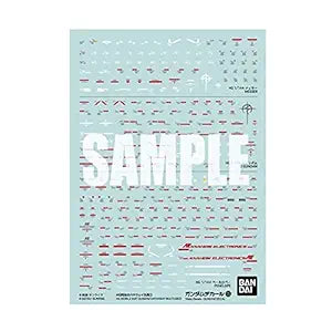 Bandai Hobby - Gundam Decal - 122 Mobile Suit Gundam Hathaway Multiuse (Bag Of 6)