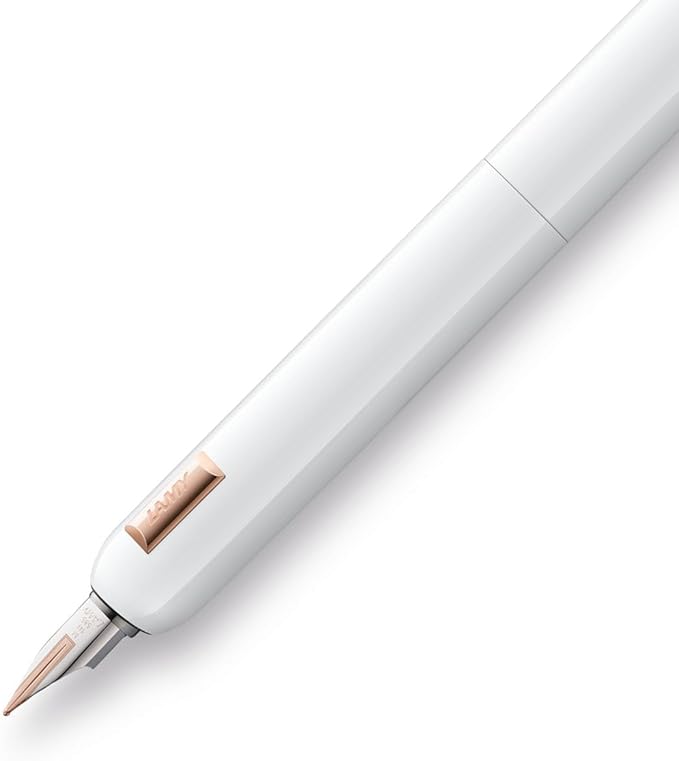 Lamy Fountain Pen, EF Fine Point, Dialogue CC, White, L81WH-EF