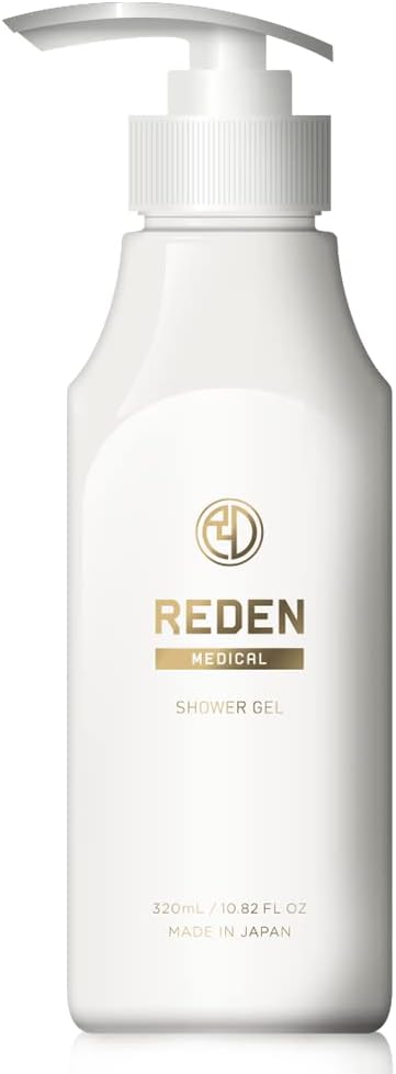 REDEN Body Soap, Men's, Shower Gel Quasi-Drug, Foam, Soap, Acne, Back Acne, Body Odor, Prevents Aging Odor, Sweat Odor, Moisturizing, Hypoallergenic, Body Wash