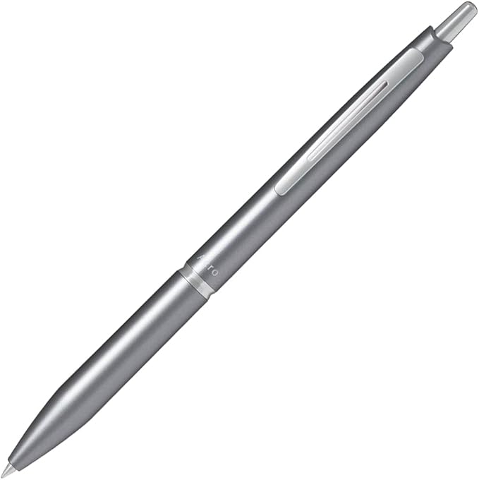 Pilot BAC-1SEF-MGY Acro 1000 Oil-Based Ballpoint Pen, 0.02 inches (0.5 mm), Metallic Gray, Product Size: 5.6 x 0.4 inches (142.6 x 9.8 mm), Retractable, 0.6 oz. (17.1 g)