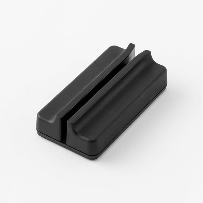 Midori 49735006 Letter Opener, Magnetic Letter Cutter, Black