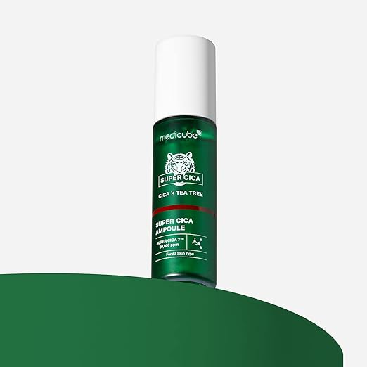 Medicube Super Cica Ampoule | Helps damaged skin with 61.5% Centella asiatica extract | Instant soothing and calming | Korean skincare 40ml