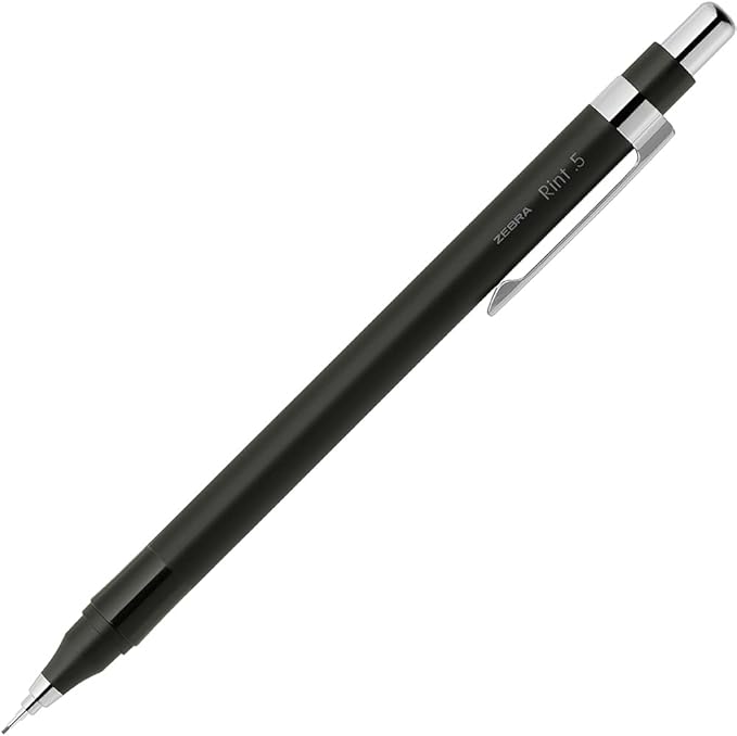 Zebra P-MA130-BK Lint 0.5mm Black Shaft Mechanical Pencil