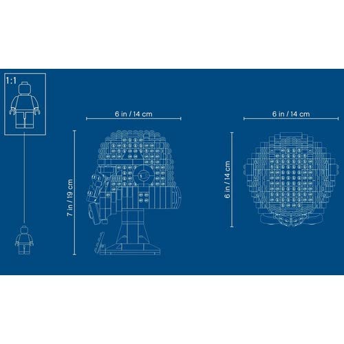 LEGO Star Wars Stormtrooper Helmet 75276 Collectible Building Kit (Multicolor) - 647 Pieces