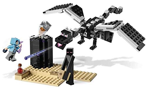 LEGO Minecraft The End Battle 21151 Building Kit , New 2019 (222 Piece)