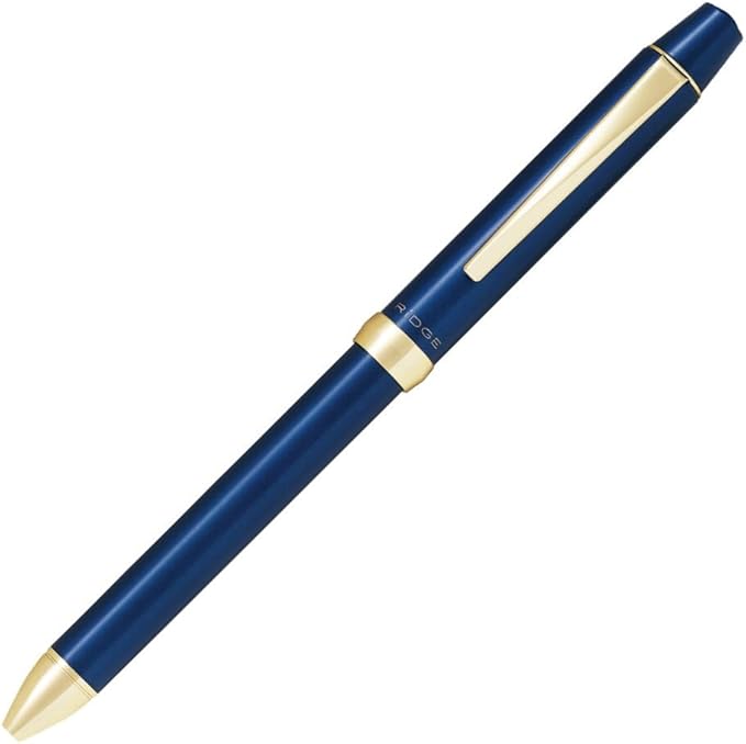 Pilot BTHRT5SR-NV Multi-functional Writing Instrument, 3+1 Ridge, 3 Color Balls, 0.7mm, Black, Red, Blue + 0.5mm Sharp, Navy