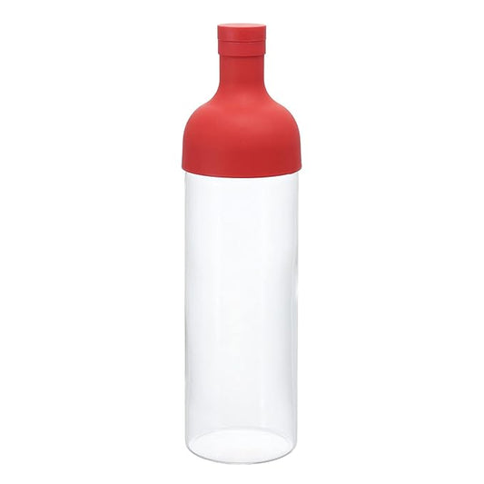 Hario Filter-In Cold Brew Bottle, 750ml, Red