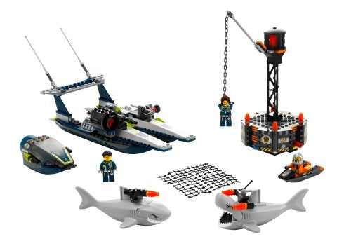 Lego Agents Speedboat Rescue