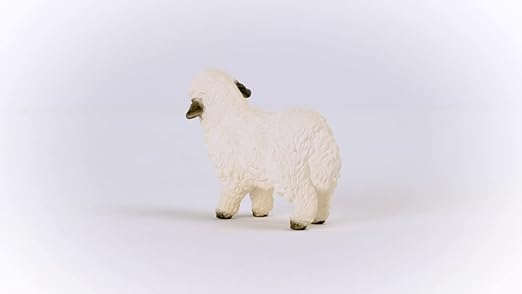 Schleich 13965 Walliser Black Nose Sheep, For Children From 3+ Years, Farm World Toy Figure